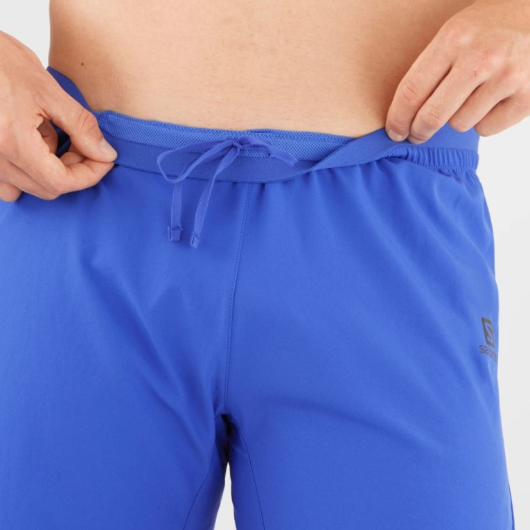 Bermudas Salomon Cross 7'' Hombre Azules | MX UMPA320